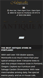 Mobile Screenshot of monticelloantiques.com